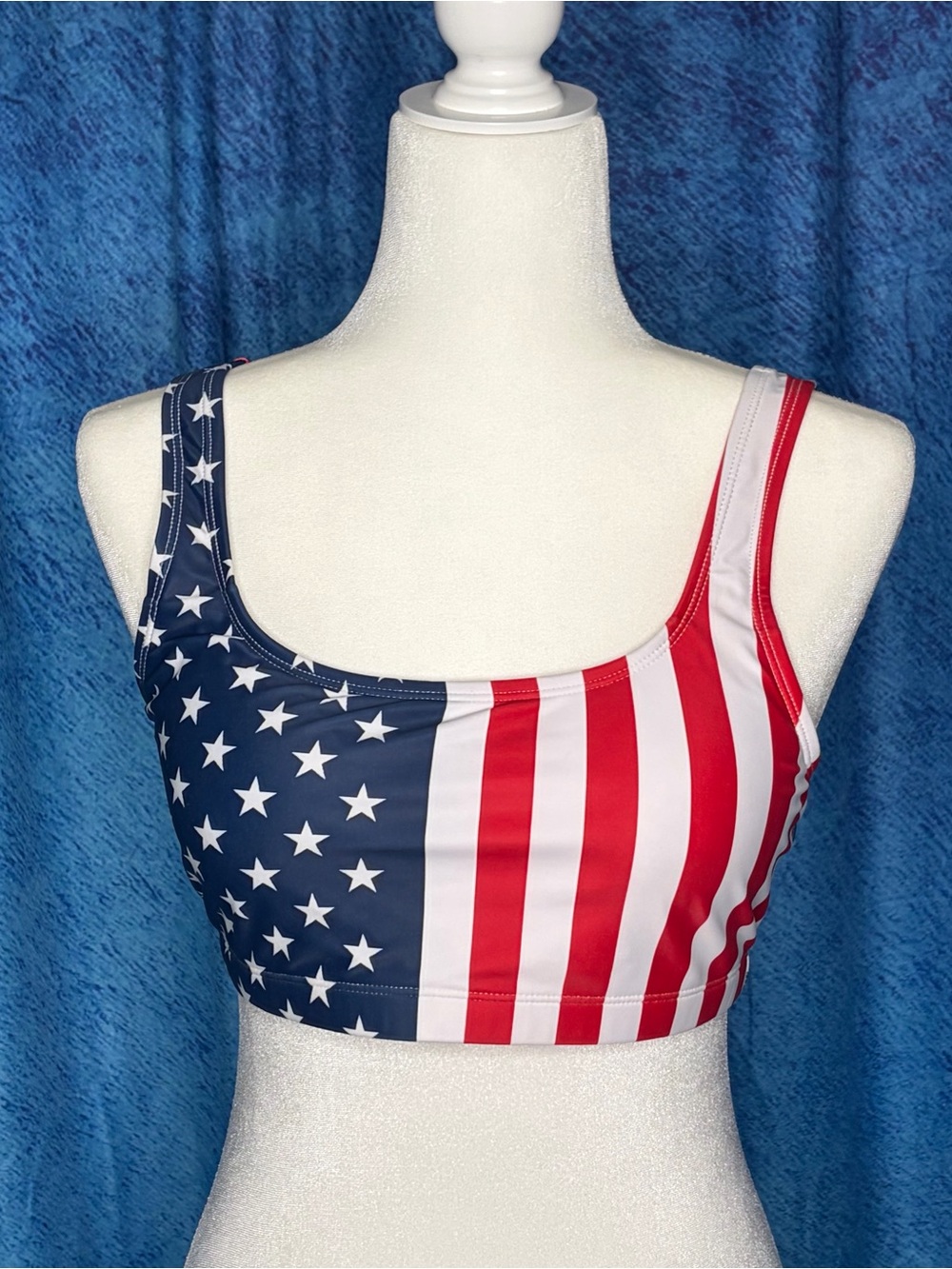 Star spangled Swim Top